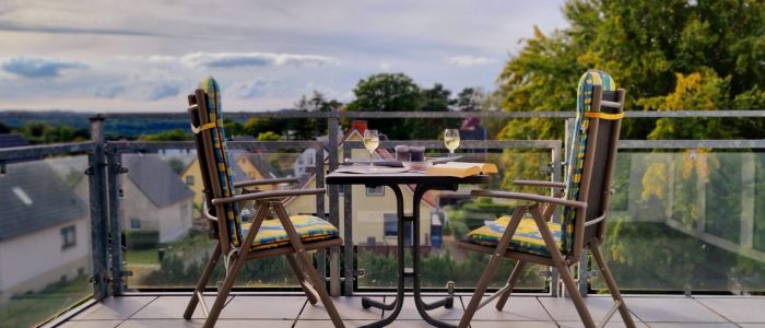 Chillout auf der Wohnzimmerterrasse