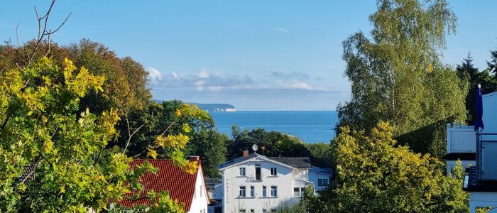 Blick Richtung Kreidefelsen
